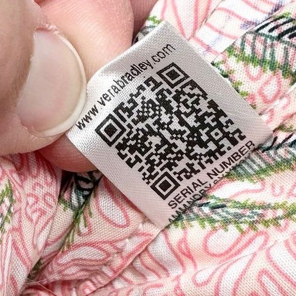 Vera Bradley Rain Forest Canopy Pattern Utility Small Crossbody Bag - Picture 7 of 7